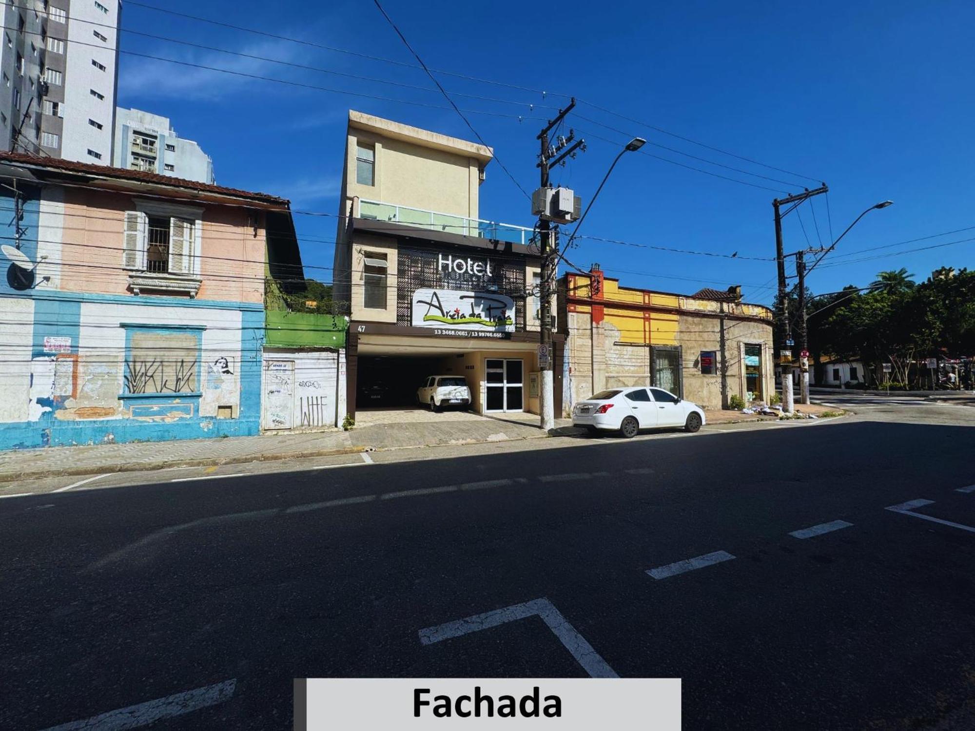 Hotel E Pousada Areia Da Praia São Vicente Екстериор снимка